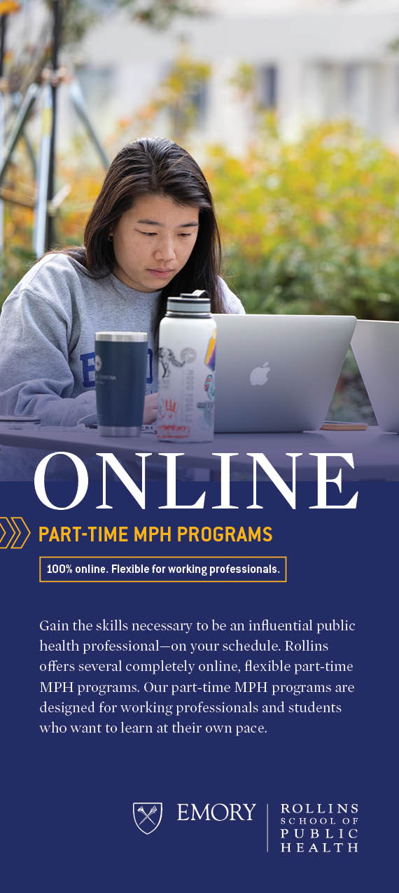 Part-time online MPH brochure handout thumbnail