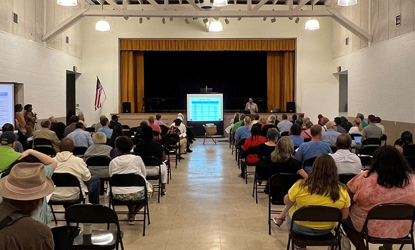 Community meeting