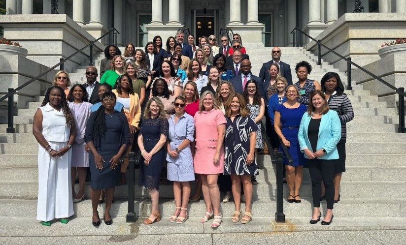 The group of attendees at the Whitehouse stillbirth prevention event.