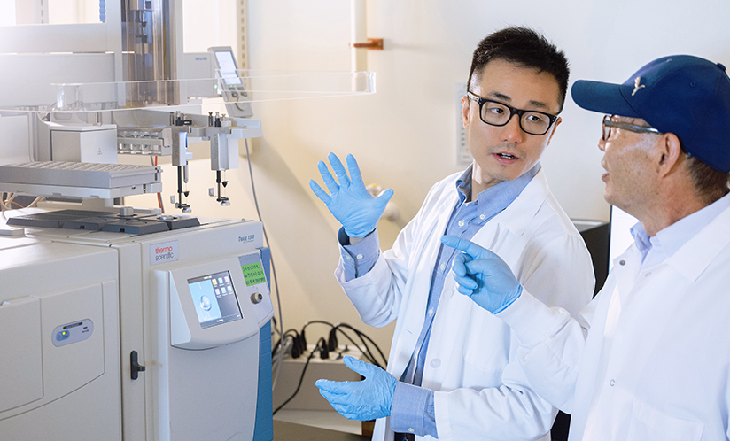 Scientists in a lab