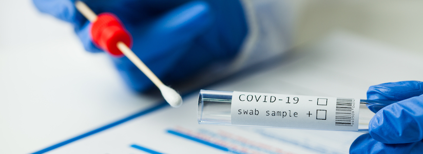 covid nasal swab