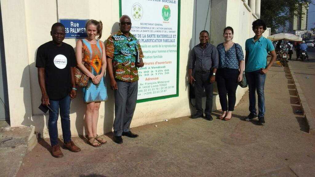 Rollins research team in Togo