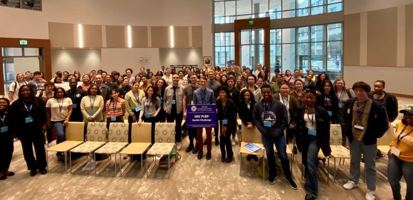 Aaron Siegler, PhD, with IPE-ACTS Day students