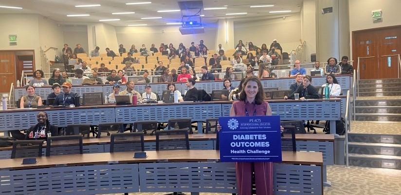 Ilana Graetz, PhD, with IPE-ACTS Day students