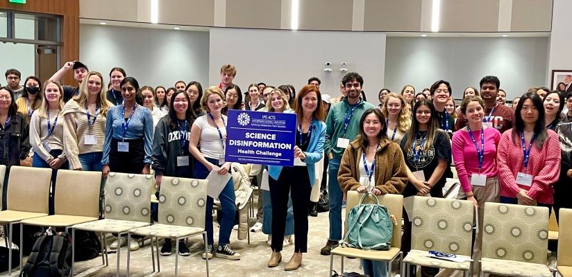Jodie Guest, PhD, with IPE-ACTS Day students