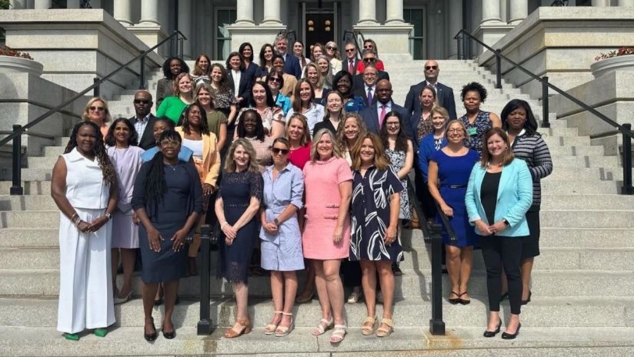 The group of attendees at the Whitehouse stillbirth prevention event.