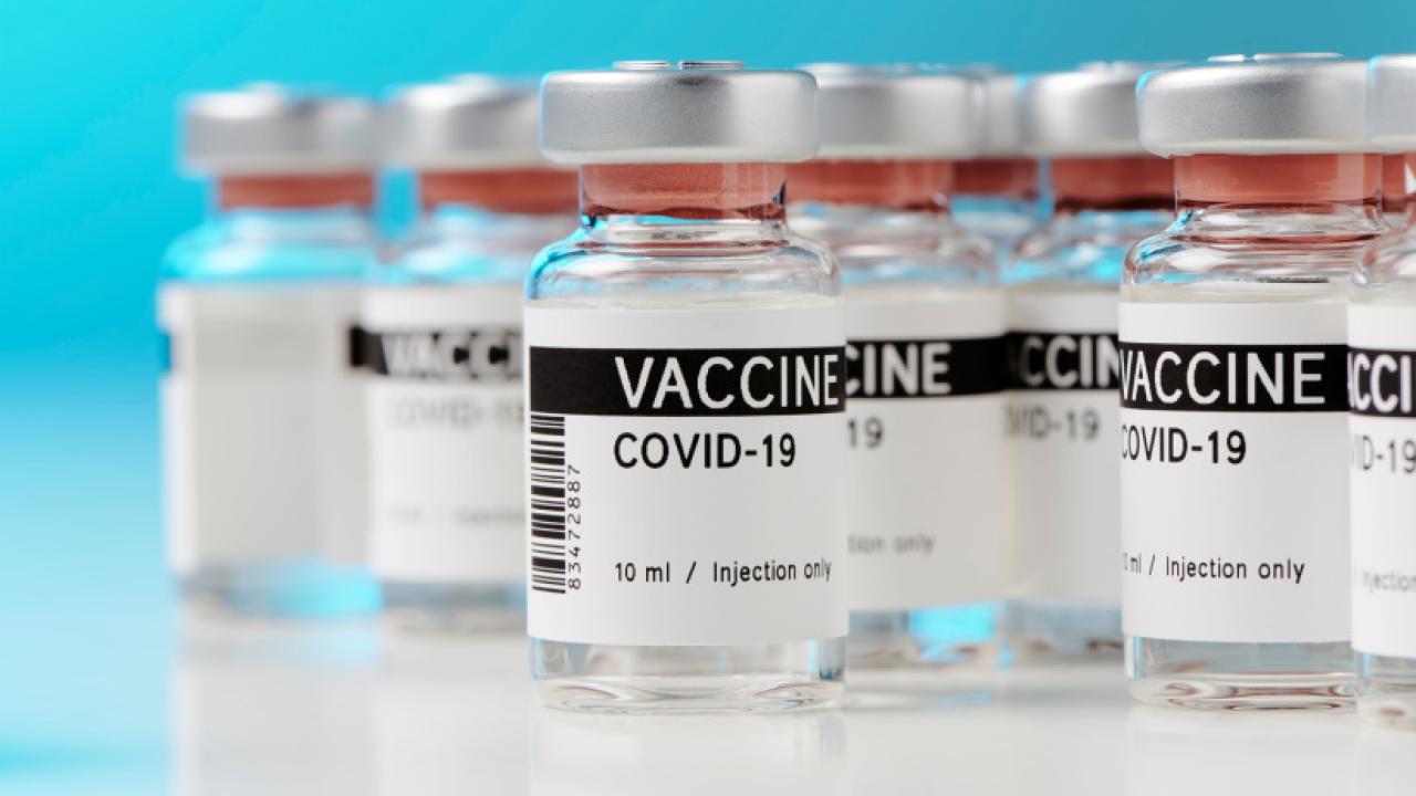 world map with vaccine distribution