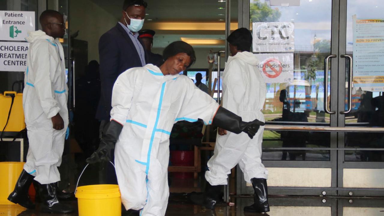 cholera outbreak in Zambia 2024